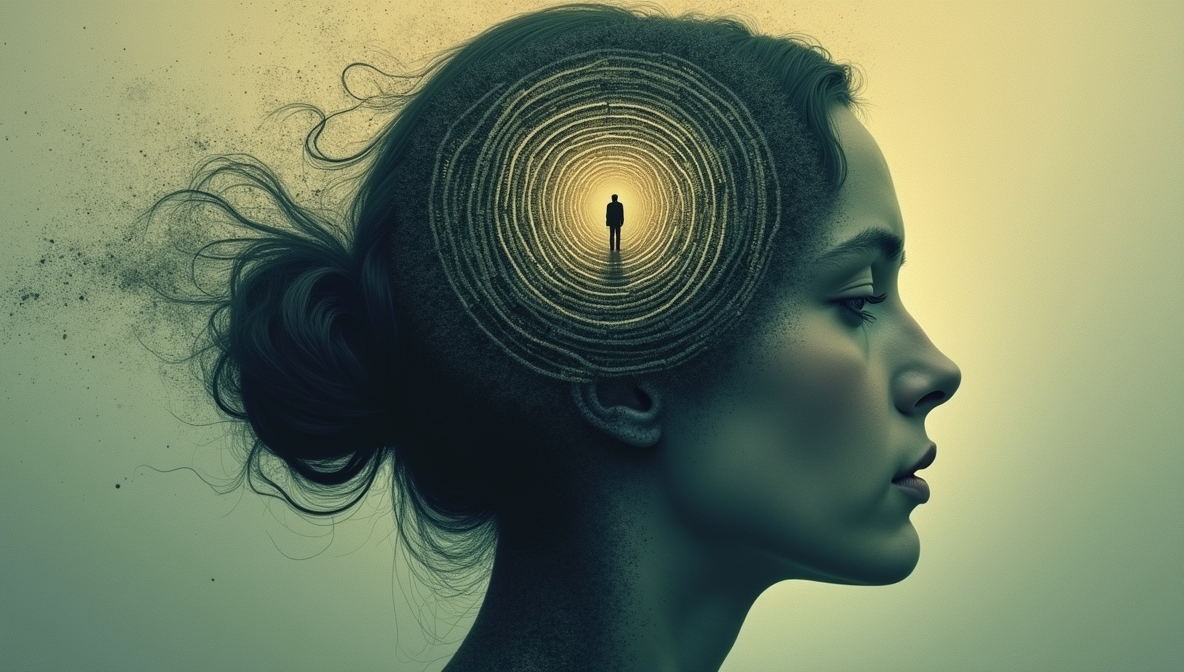 Labirynt w mojej głowie nie ma ścian — zbudowany jest ze słów.